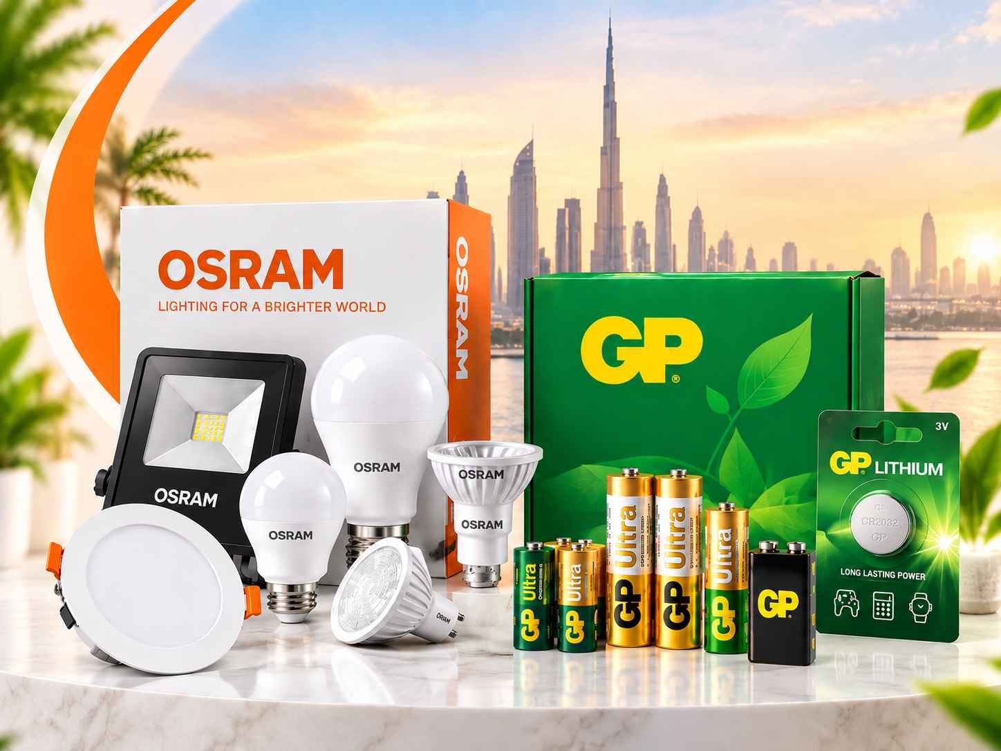 OSRAM and GP Batteries Bulk Inventory